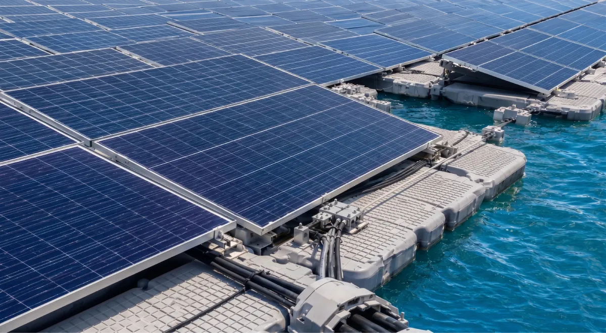 floating solar epc vemarine